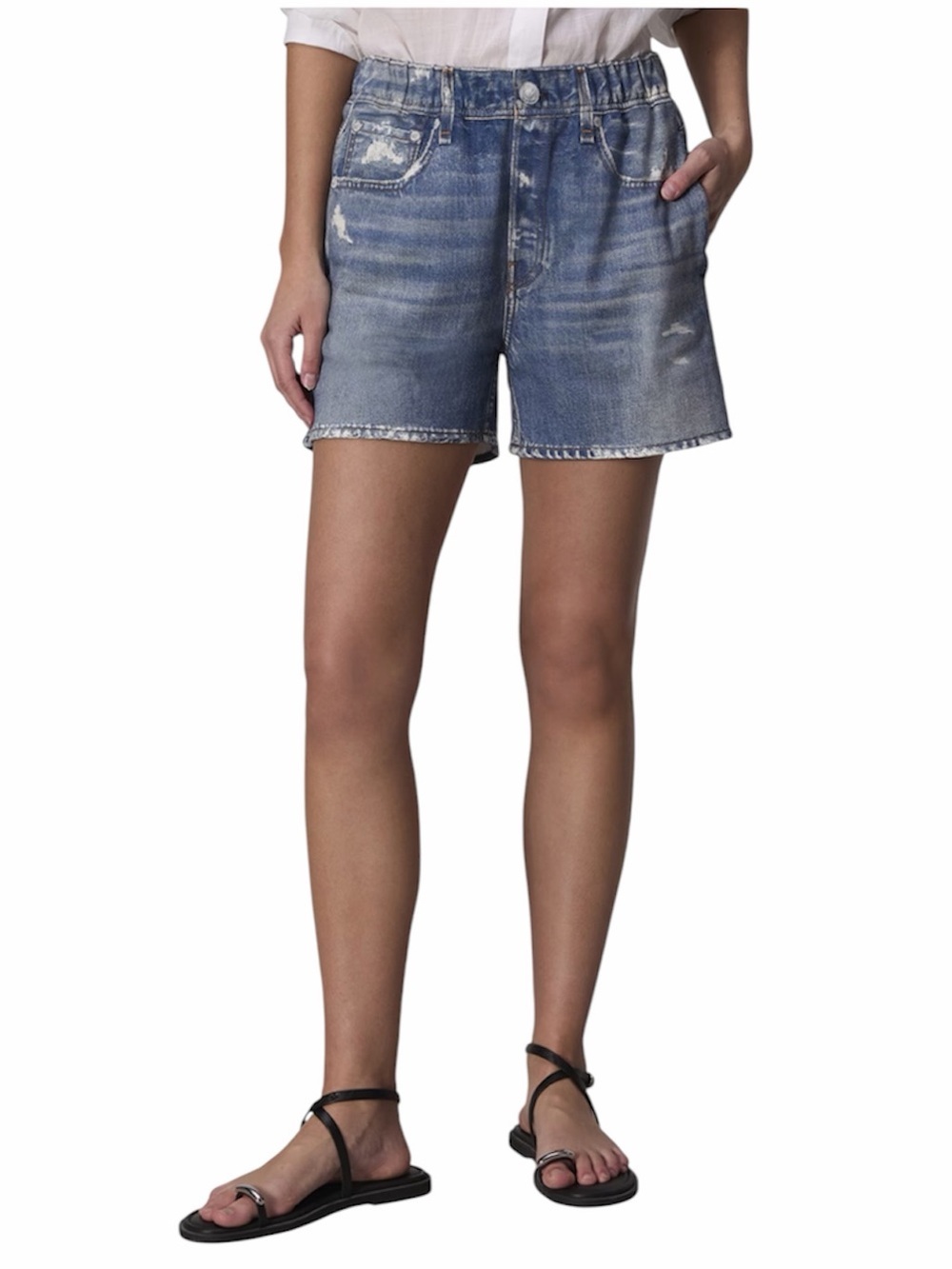 Rag & Bone | Miramar Cotton-Terry Walking Shorts Size XS